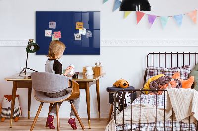Tableau magnétique enfant Couleur bleu marine