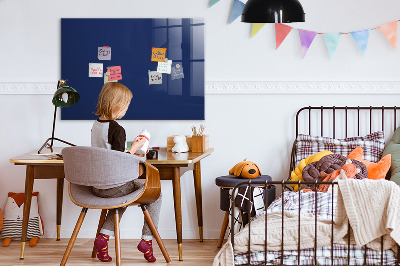 Tableau magnétique enfant Couleur bleu marine
