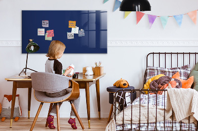 Tableau magnétique enfant Couleur bleu marine