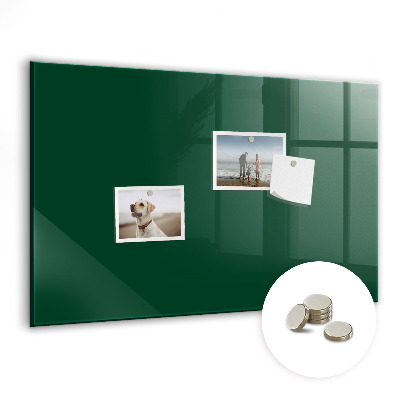 Tableau aimanté horizontal Couleur : vert bouteille