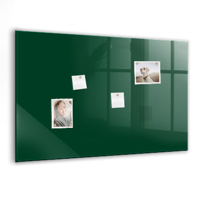 Tableau aimanté horizontal Couleur : vert bouteille
