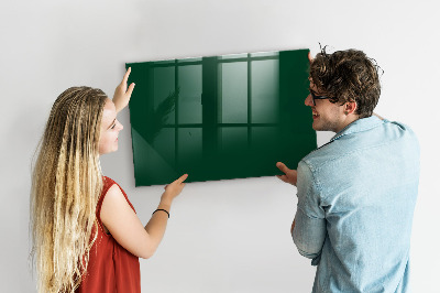 Tableau aimanté horizontal Couleur : vert bouteille