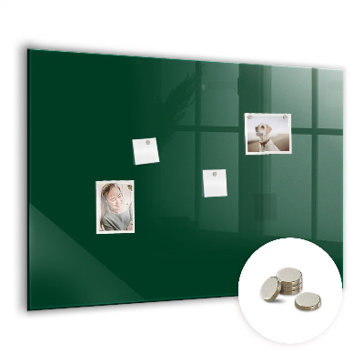 Tableau aimanté horizontal Couleur : vert bouteille