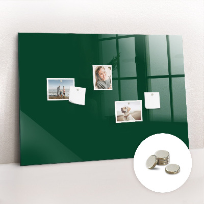 Tableau aimanté horizontal Couleur : vert bouteille