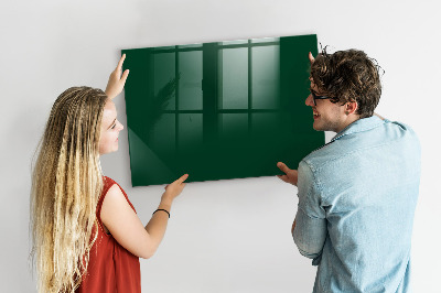 Tableau aimanté horizontal Couleur : vert bouteille