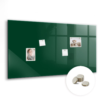Tableau aimanté horizontal Couleur : vert bouteille