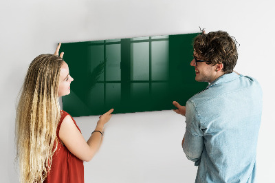 Tableau aimanté horizontal Couleur : vert bouteille