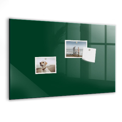Tableau aimanté horizontal Couleur : vert bouteille