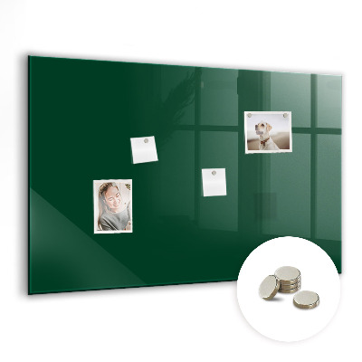 Tableau aimanté horizontal Couleur : vert bouteille