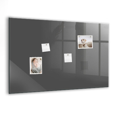 Tableau aimanté horizontal Couleur grise