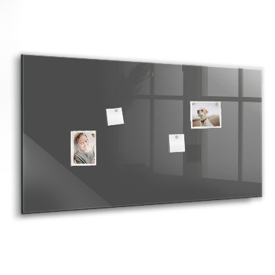 Tableau aimanté horizontal Couleur grise