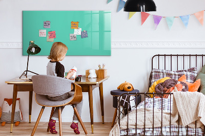 Tableau magnétique enfant Couleur turquoise