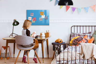 Tableau magnétique enfant Couleur bleue