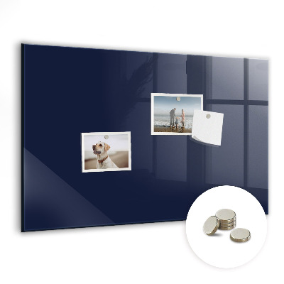 Tableau pour magnet Couleur : bleu marine foncé