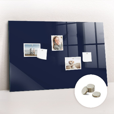 Tableau pour magnet Couleur : bleu marine foncé
