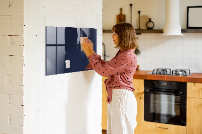Tableau pour magnet Couleur : bleu marine foncé
