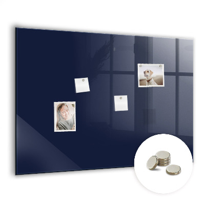 Tableau pour magnet Couleur : bleu marine foncé