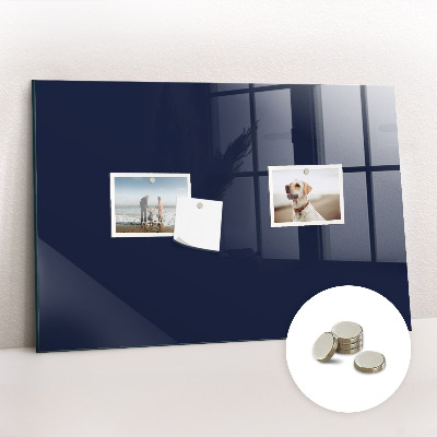 Tableau pour magnet Couleur : bleu marine foncé
