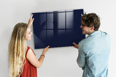 Tableau pour magnet Couleur : bleu marine foncé