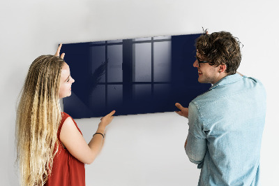 Tableau pour magnet Couleur : bleu marine foncé