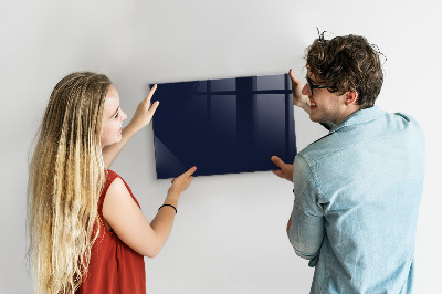 Tableau pour magnet Couleur : bleu marine foncé