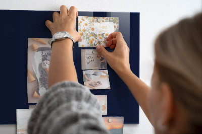 Tableau pour magnet Couleur : bleu marine foncé