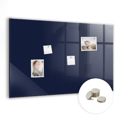Tableau pour magnet Couleur : bleu marine foncé