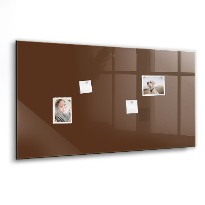 Tableau mural magnétique Couleur marron