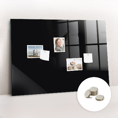 Tableau mural magnétique Couleur noire