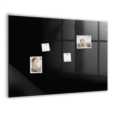 Tableau mural magnétique Couleur noire