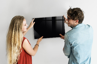 Tableau mural magnétique Couleur noire