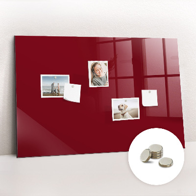 Tableau magnétique enfant Couleur bordeaux