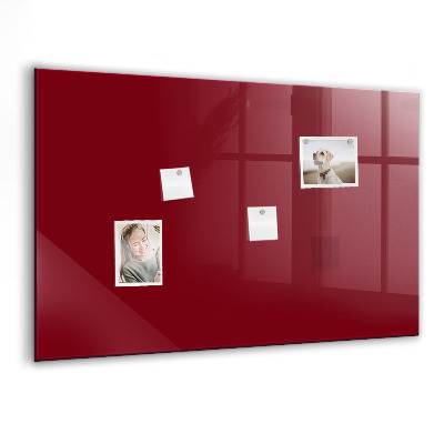 Tableau magnétique enfant Couleur bordeaux