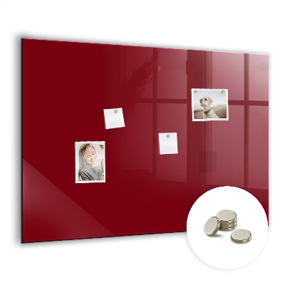 Tableau magnétique enfant Couleur bordeaux