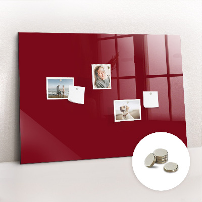 Tableau magnétique enfant Couleur bordeaux