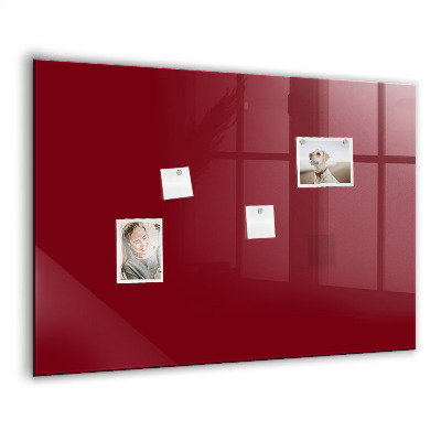 Tableau magnétique enfant Couleur bordeaux
