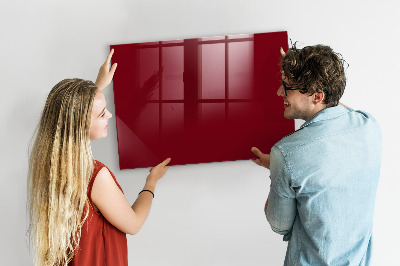 Tableau magnétique enfant Couleur bordeaux