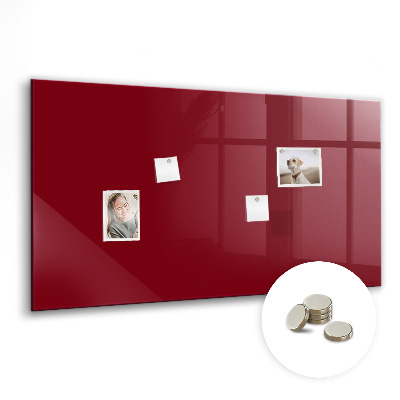 Tableau magnétique enfant Couleur bordeaux