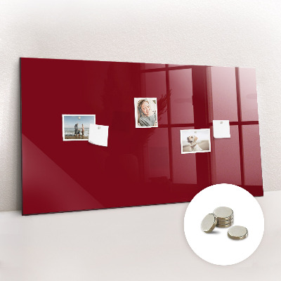 Tableau magnétique enfant Couleur bordeaux