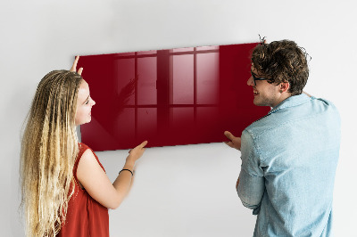 Tableau magnétique enfant Couleur bordeaux