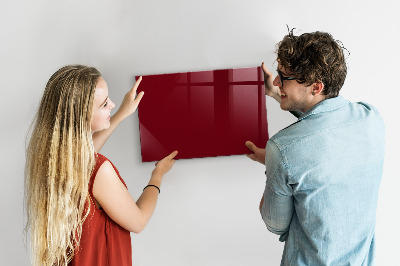 Tableau magnétique enfant Couleur bordeaux