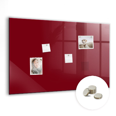 Tableau magnétique enfant Couleur bordeaux