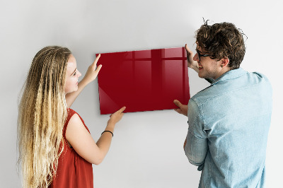 Tableau magnétique enfant Couleur rouge