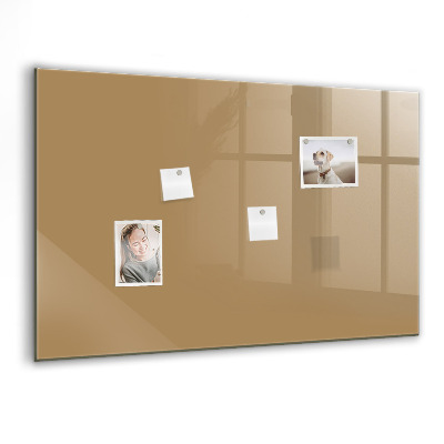 Tableau pour magnet Couleur beige foncé