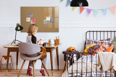 Tableau pour magnet Couleur beige foncé