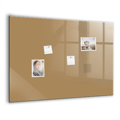 Tableau pour magnet Couleur beige foncé