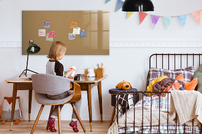 Tableau pour magnet Couleur beige foncé
