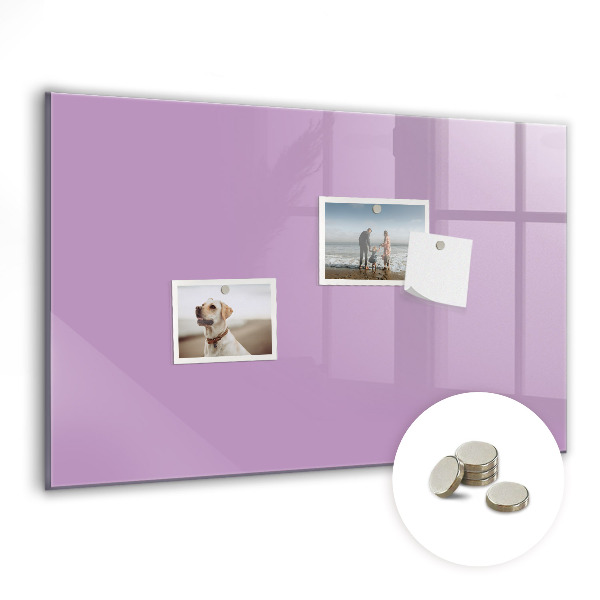 Tableau magnétique enfant Couleur lilas