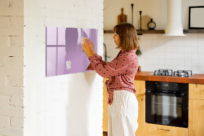 Tableau magnétique enfant Couleur lilas