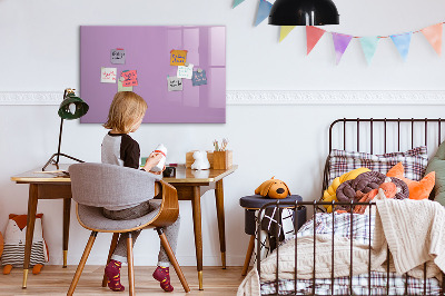Tableau magnétique enfant Couleur lilas